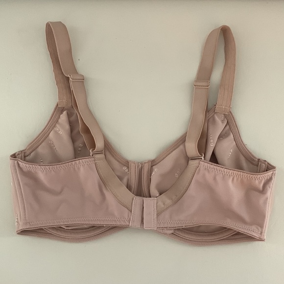 FELINA nude full cup bra with dot patterns. 34 E - Picture 4 of 8